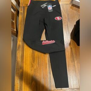 49ers new with tag pro standard NFL leggings. Be Game Day Ready
